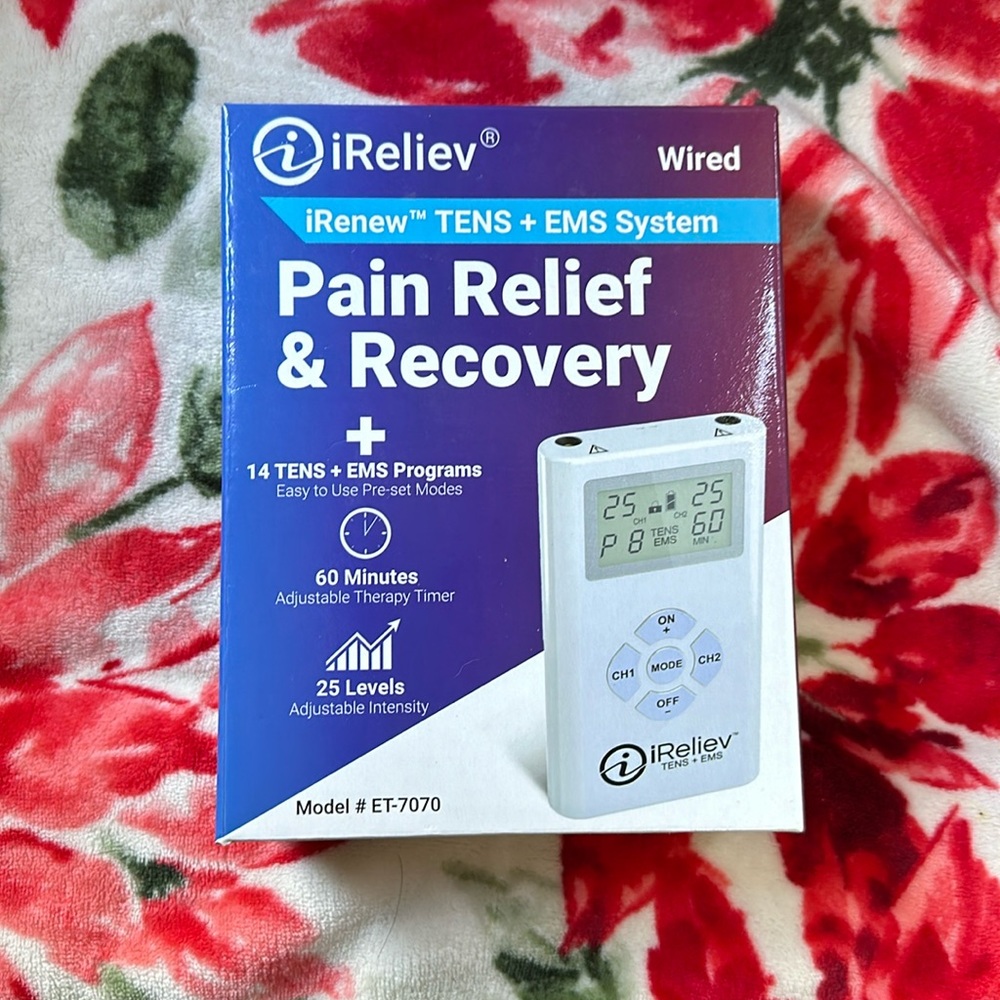 TENS Unit - Dual Channel Electro Therapy Pain Relief System from iReliev